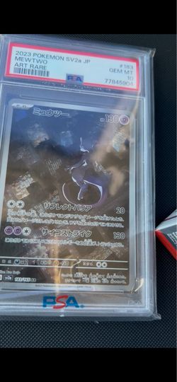 Japanese mewtwo 151 psa10