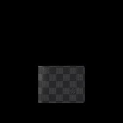 *NEW WITH BOX* Louis Vuitton Multiple Wallet In Damier Graphite Canvas