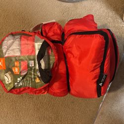 Red Sleeping Bag 