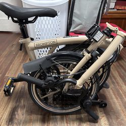 Brompton foldable bike