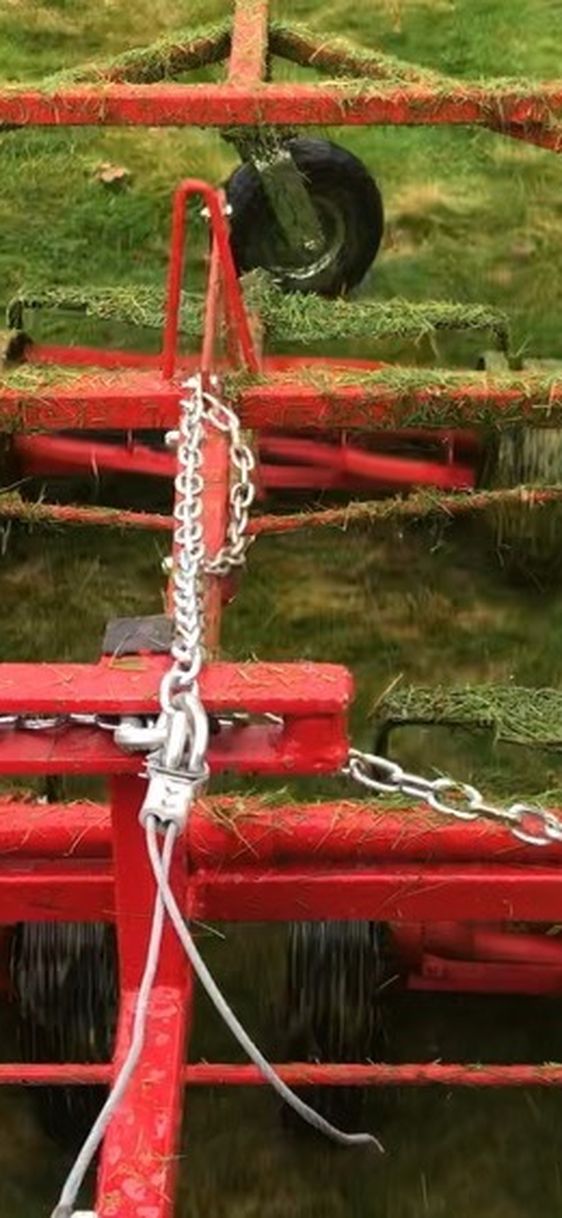 7 reel tow-behind reel mower