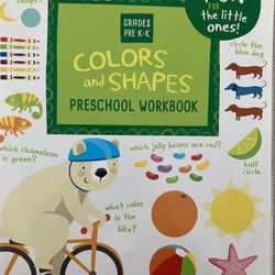 Brand New Colors and Shapes Preschool Workbook