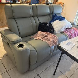 Couch With Recliners Brand New