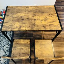 Dining Table With 2chairs And Bench