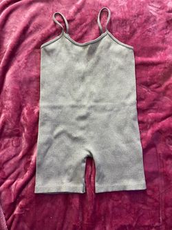 Grey bodysuit