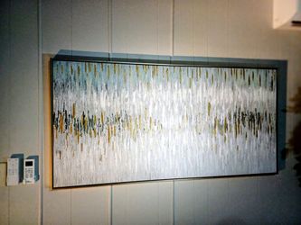 LARGE FRAMED ABSTRACT WALL ART  🎨🖼 59x29
