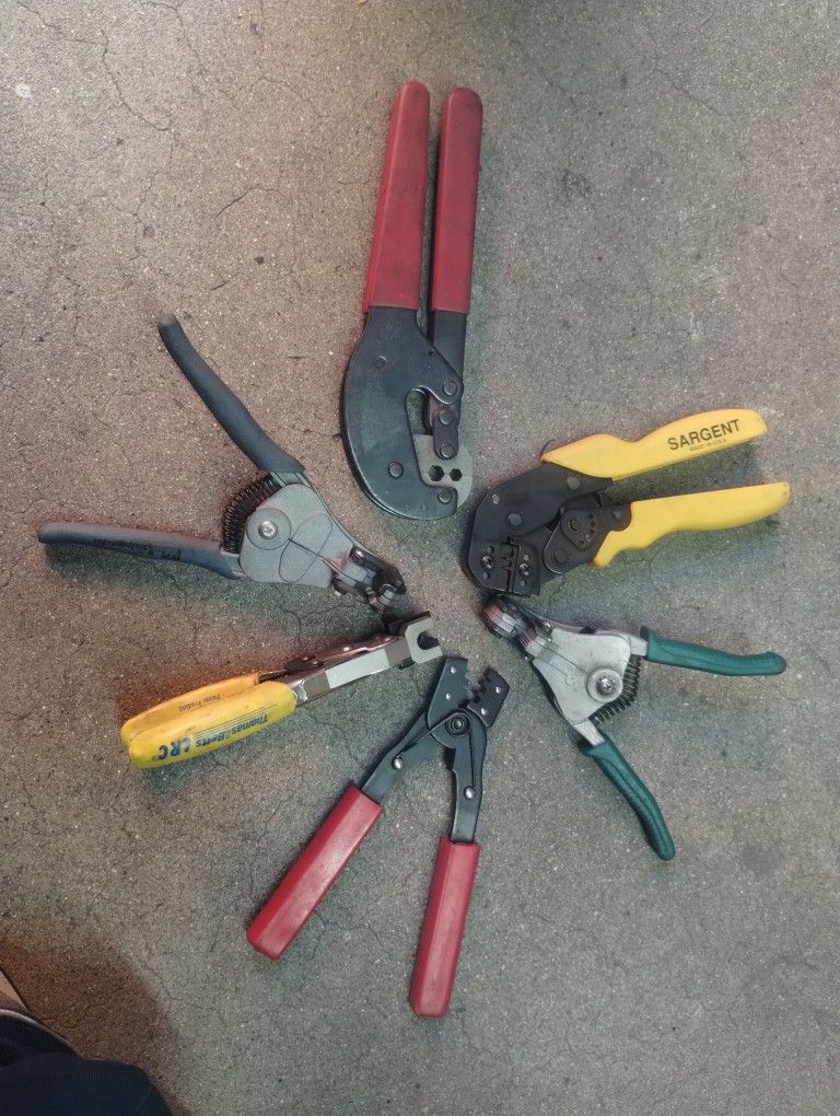 Pliers Wire Stripper Crimps Tools