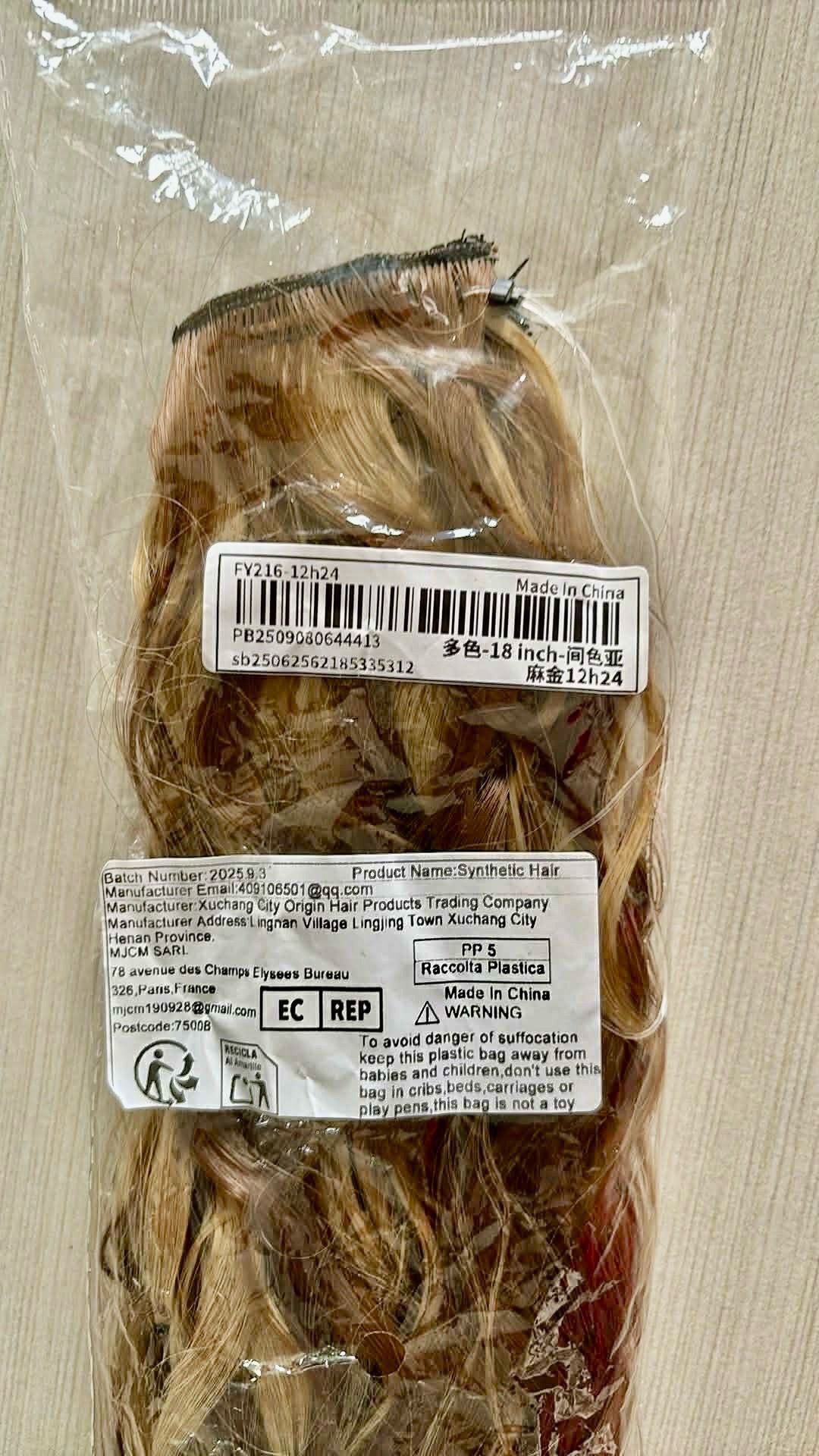 New hair extensions