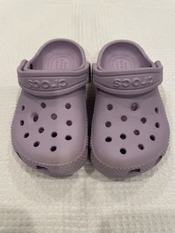 Lavender Crocs
