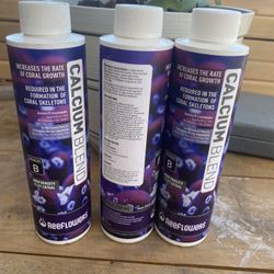 Saltwater Reef Aquarium  Calcium Supplements 