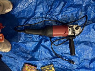 Corded Angle Grinder with Side Handle