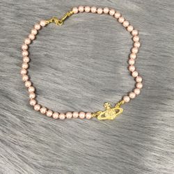 Vivienne Westwood- Mini Bas Relief Choker in Gold