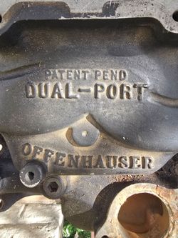 Offenhouser Duel-port 360° intake manifold