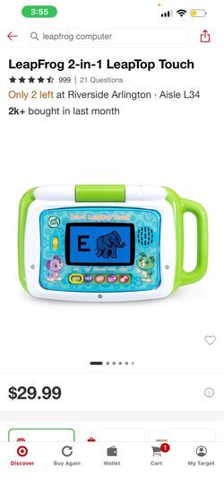 Leap frog computer