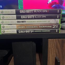 Xbox Call Of Duty Games Bundle 