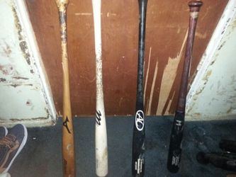 Wood bats