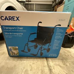 Wheelchair Transport Chair ultra lightweight hold up to 300 pound