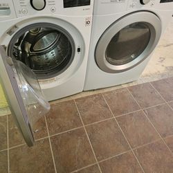 Lg Washer And Dryer Used Good Conditions 