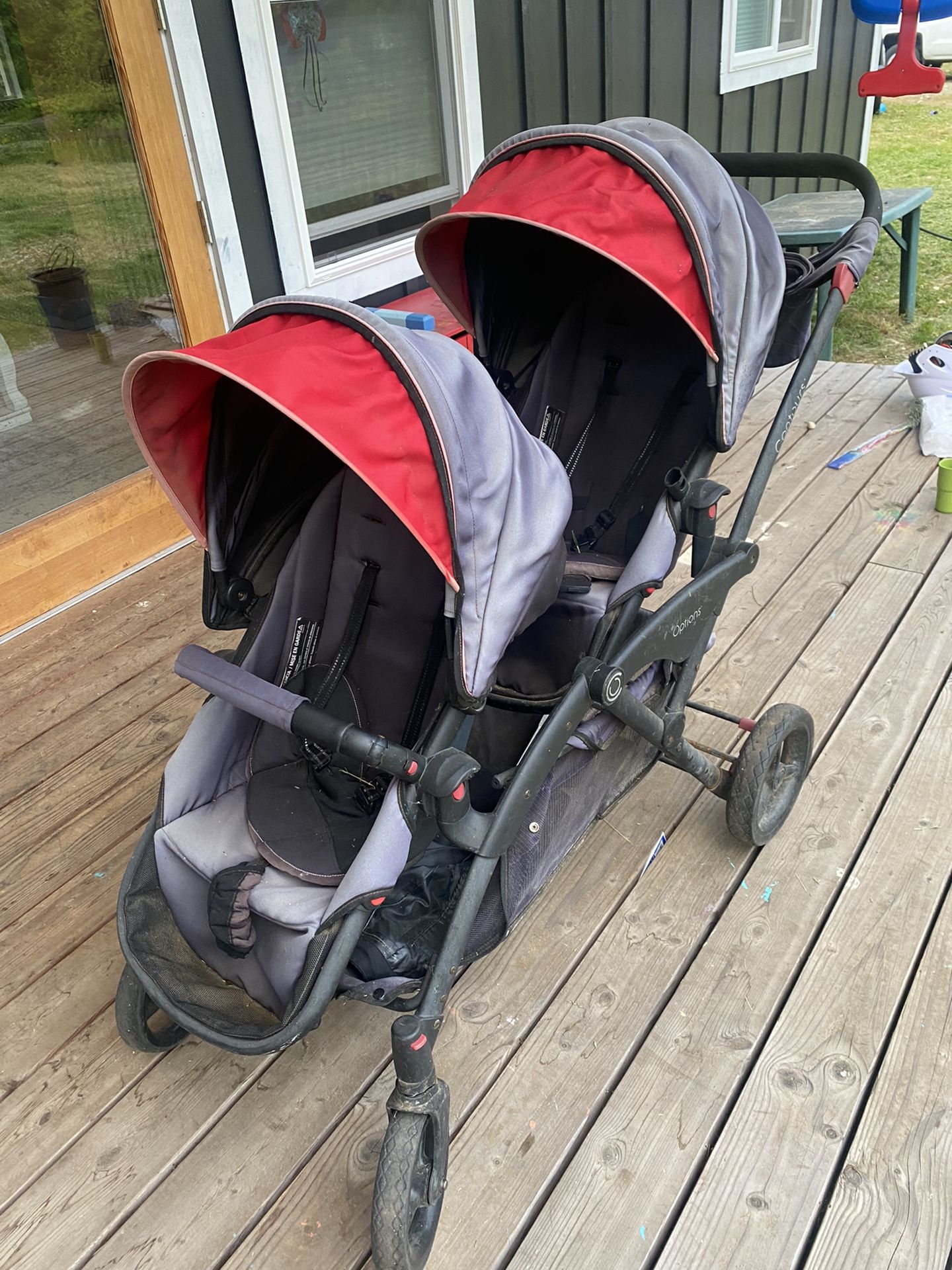 Contours options double stroller