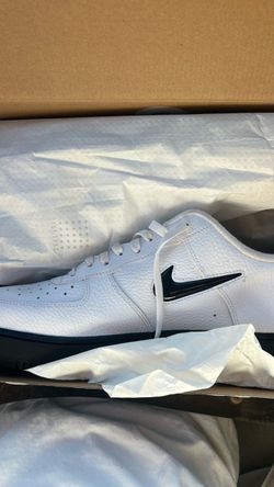 Nike Air Force 1s Jewel white & black
