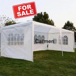 10x20 Party Tent Canopy Outdoor Gazebo Canopy Wedding Party Tent with 6 Sidewalls
