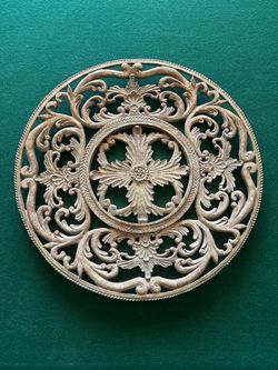 Ornate Round Wall Decor