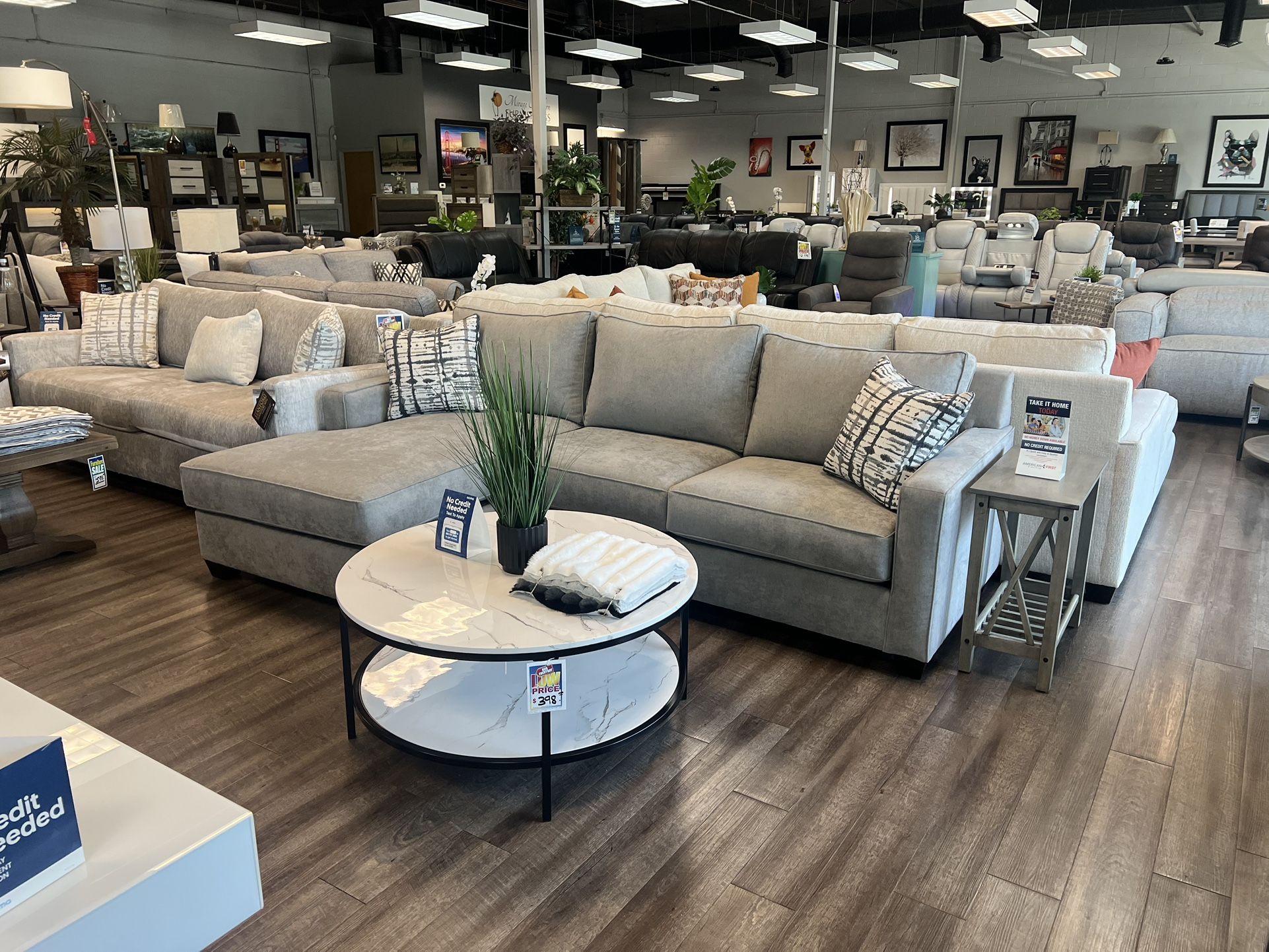 Sectional L Shape With Chaise On Sale