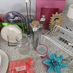 $1 Items, kitchen, hangers, bags, cups, home decor etc.