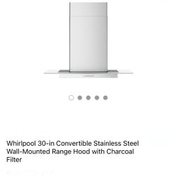 Whirlpool 30-in Range Hood New