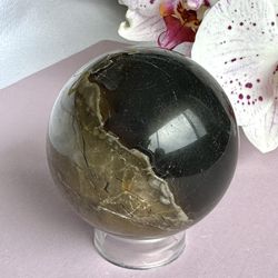 Volcanic Agate Sphere 🌎