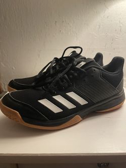 Kids Black Adidas Sports Shoe