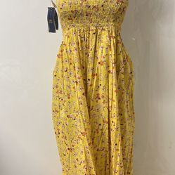 Yellow summer Dress