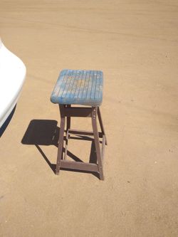 Vintage workbench stool