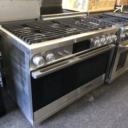 Dacor 48” Stainless Steel Double Oven Gas Range Stove 