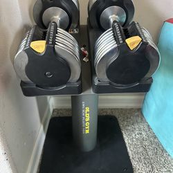 Golds Gym 5-50lb Adjustable Dumbbells