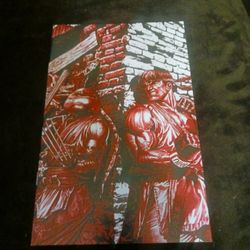 Teenage Mutant Ninja Turtles Vs Street Fighter #1 Mico Suayan Variant Comic NM