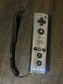#54 Mini SILVER Wii Remote controller for Nintendo Wii Console PowerA motion sensor wand