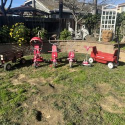 Selling All Radio Flyers For $100 or Will sell separately