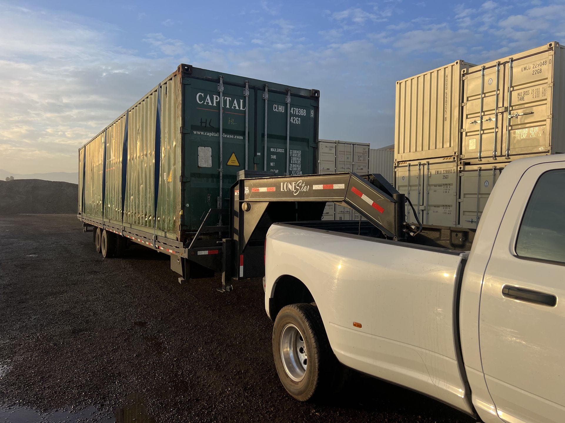 40 FOOT USED STD SHIPPING CONTAINER 