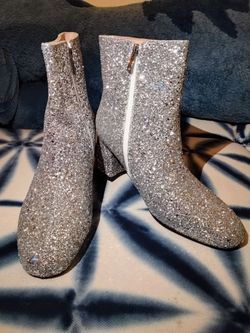 Women glitter boots size 9