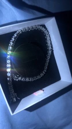 Moissanite chain/bracelet