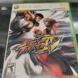 Street Fighter 4 Xbox 360