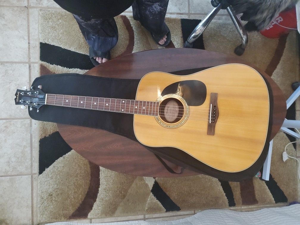 Mitchel Accoustic Guitar and Soft Case
