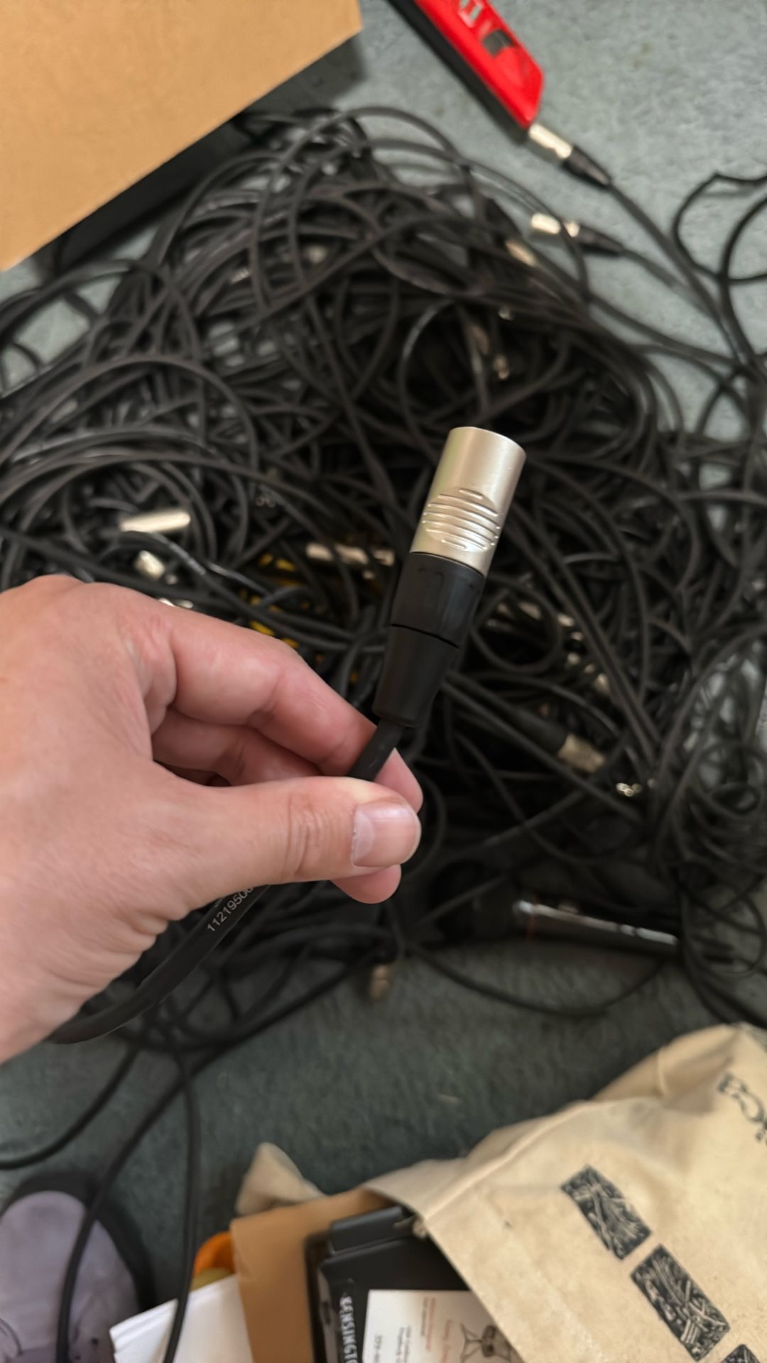 Live Wire Mic Cables