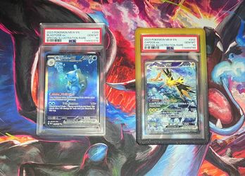 Blastoise EX / Zapdos EX PSA 10