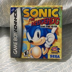 Sonic The Hedgehog Genesis GBA