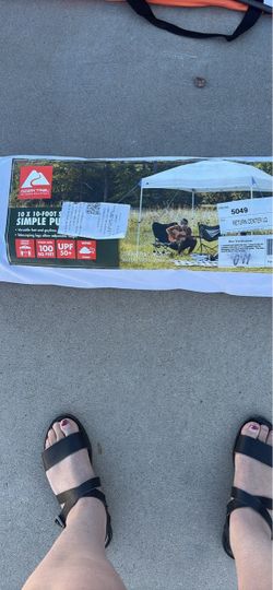 Ozark Trail 10x10 Simple Push Canopy