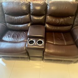Leather sofa For Sale 