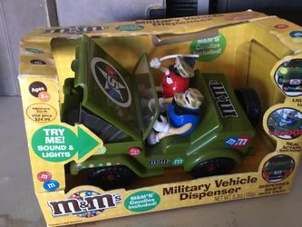M&Ms Military Jeep Candy Despenser