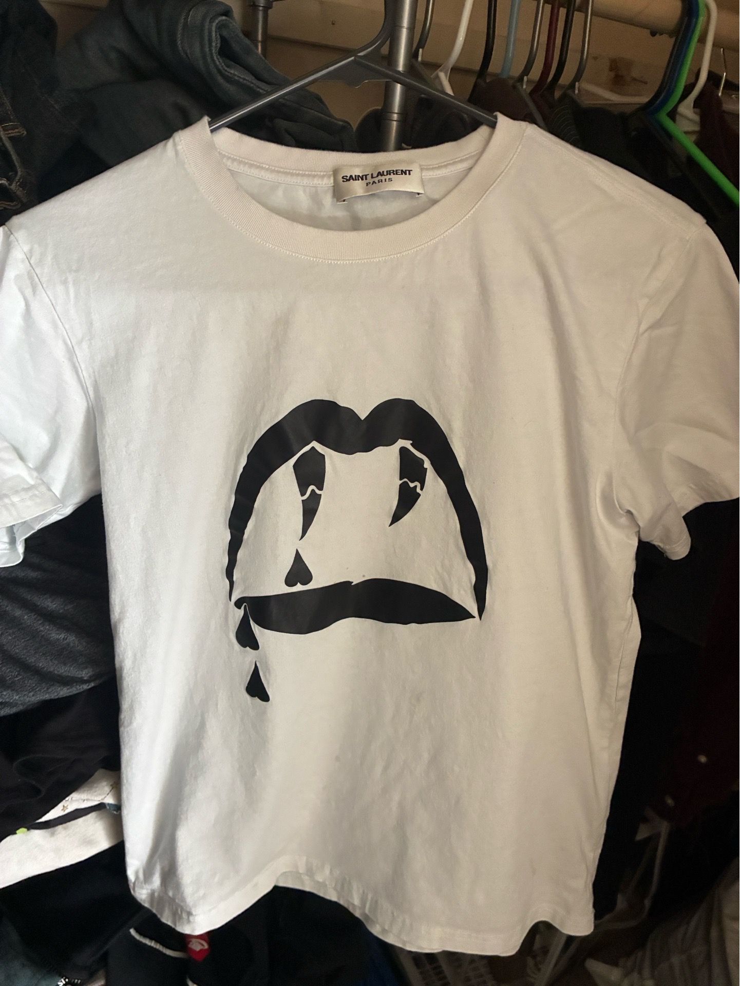 Ysl blood luster shirt